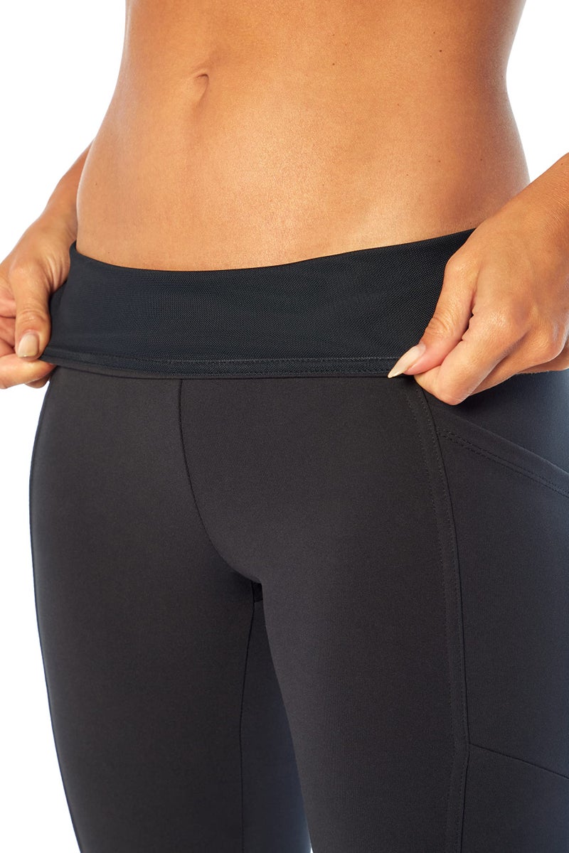 Marika Women's Standard Cameron High Rise Tummy Control Legging, Black, Small - Image 2
